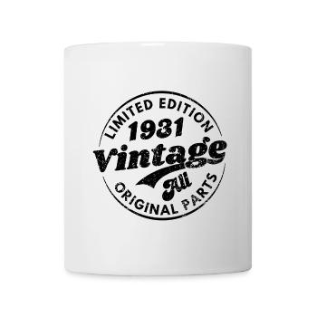 Limited edition 1931 vintage all original parts - Mug blanc - blanc - Devant