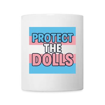 Protect The Dolls - Tasse - Weiß - Vorne