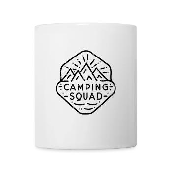 Camping squad voyage vacances amis famille assorti - Mug blanc - blanc - Devant
