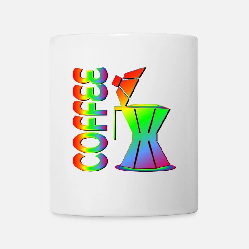 RAINBOW PRIDE KAFFEE ESPRESSO - Tasse - Weiß