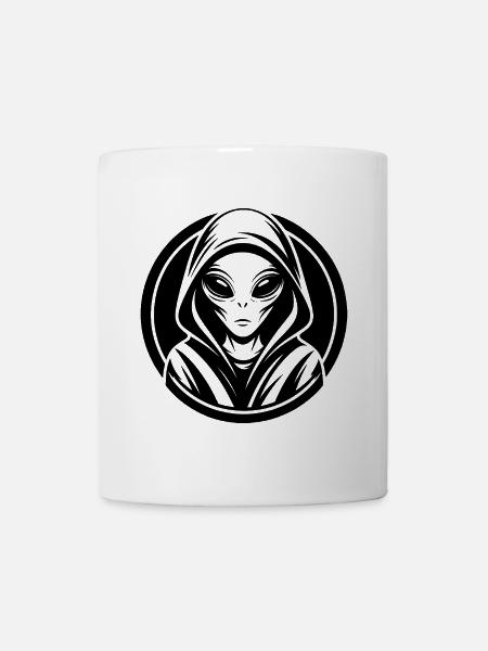 Außerirdischer - Tasse - Weiß