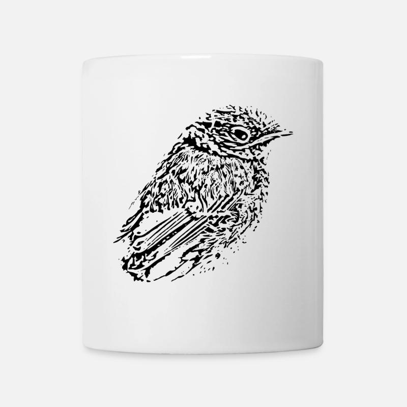 Vogel - Tasse - Weiß