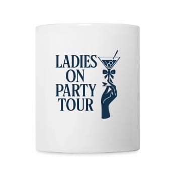 Tournée des dames en fête - Mug blanc - blanc - Devant