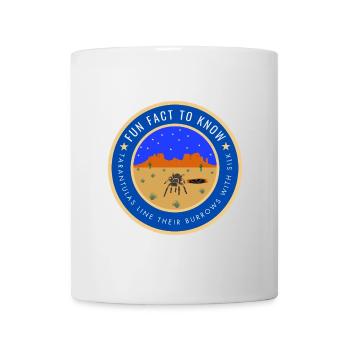 Desert Night Tarantula Fact - Mug - white - Front