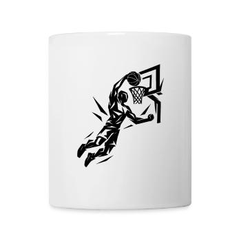 Basketball Slam Dunk Throw Player Dunking Gift - Mug - white - Front