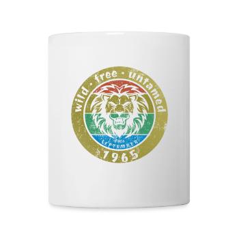 60. Anniversaire Secouant la foule depuis 09/1965 - Mug blanc - blanc - Devant