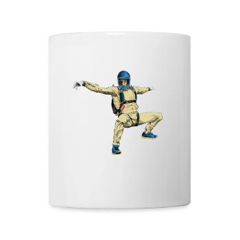 Skydiver - Tasse - Weiß - Vorne