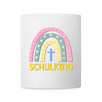 CHRISTLICHER GLAUBE SCHULKIND SCHULANFANG - Tasse - Weiß - Vorne