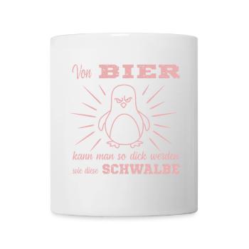 Bier Pinguin - Tasse - Weiß - Vorne