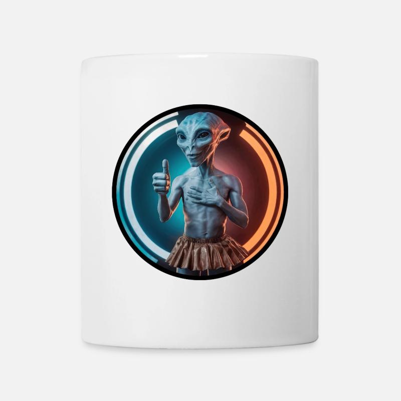 Woke alien - Mug - white