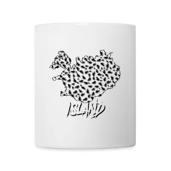 Iceland – where freedom begins in tölt! - Mug - white - Front
