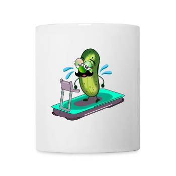 Papa Pickles Treadmill - Mug - white - Front
