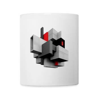 Cube - Tasse - Weiß - Vorne