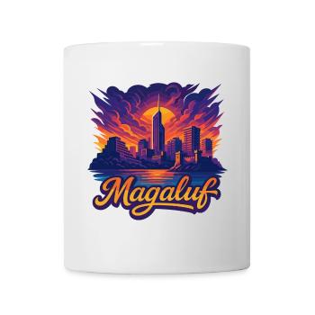 Magaluf Ort Mallorca Malle Urlaub Geschenk - Tasse - Weiß - Vorne