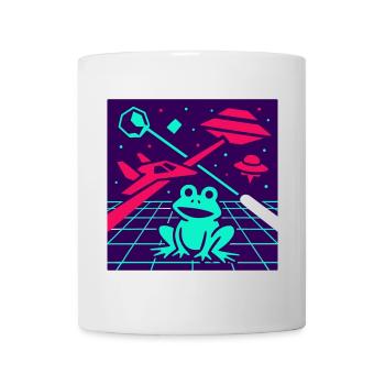 Space Frog - Mug - white - Front