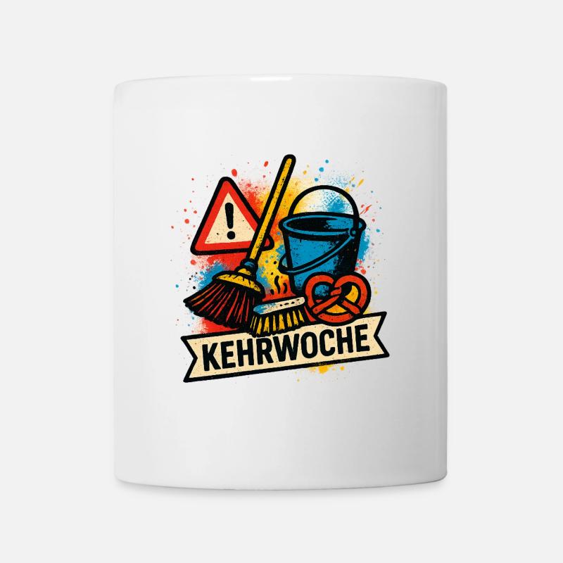 Kehrwoche Typisch Schwäbisch - Tasse - Weiß
