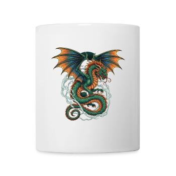 Dragon - Tasse - Weiß - Vorne