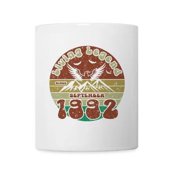 33. Geburtstag Living Legend since VIN 09/1992 - Tasse - Weiß - Vorne