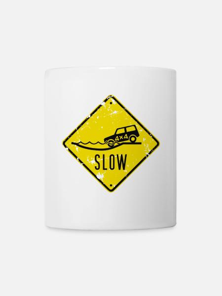 SCHILD FURT im used look - Tasse - Weiß