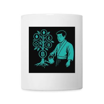 Satoshi Baum - Tasse - Weiß - Vorne
