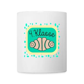 FRANZBRÖTCHEN VIERTKLÄSSLER 4. Klasse - Tasse - Weiß - Vorne