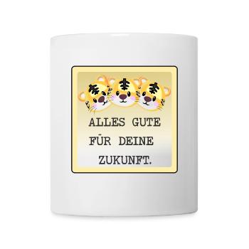 ABSCHIED TEAM TIGER - Tasse - Weiß - Vorne