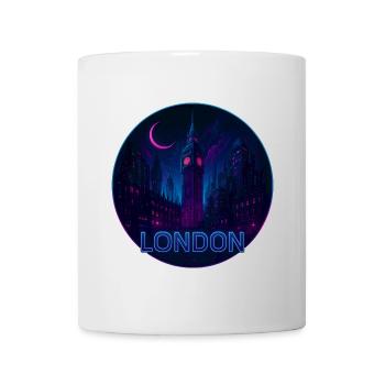 London Souvenir Cyberpunk - Tasse - Weiß - Vorne