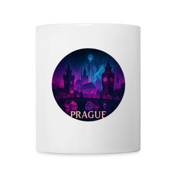 Prag Souvenir Cyberpunk - Tasse - Weiß - Vorne