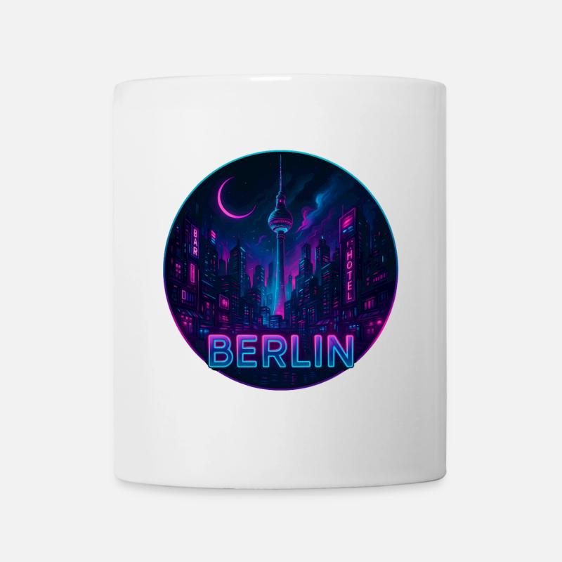 Berlin Souvenir Cyberpunk - Mug blanc - blanc