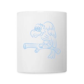 Lustiger Geier - Tasse - Weiß - Vorne