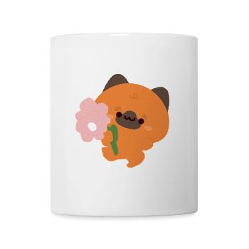 Romantischer Deutscher Schäferhund Welpe - Tasse - Weiß - Vorne