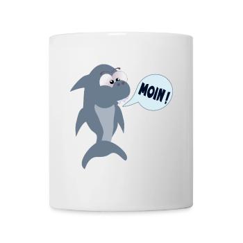 HAI MOIN HAMBURG - Tasse - Weiß - Vorne