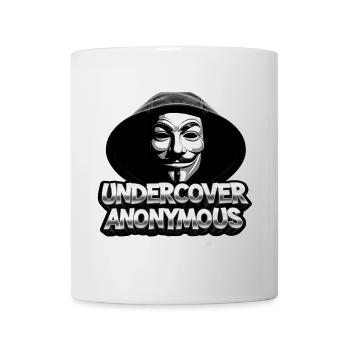 Undercover Anonymous - Tasse - Weiß - Vorne