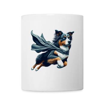 Super Dog Australian Shepherd Sheppie Gift - Mug - white - Front