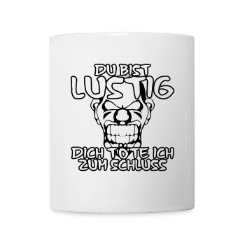 Funny Last – Der Clown entscheidet - Tasse - Weiß - Vorne