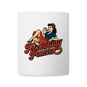 Rockabilly Forever Cherries Wife 50s Gift - Mug - white - Front