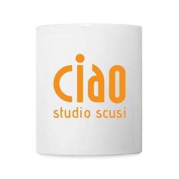 Ciao studio scusi - Tasse - Weiß - Vorne
