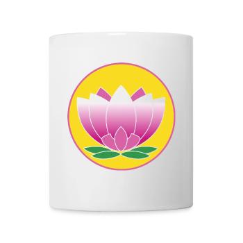Lotus Flower Meditation - Mug - white - Front