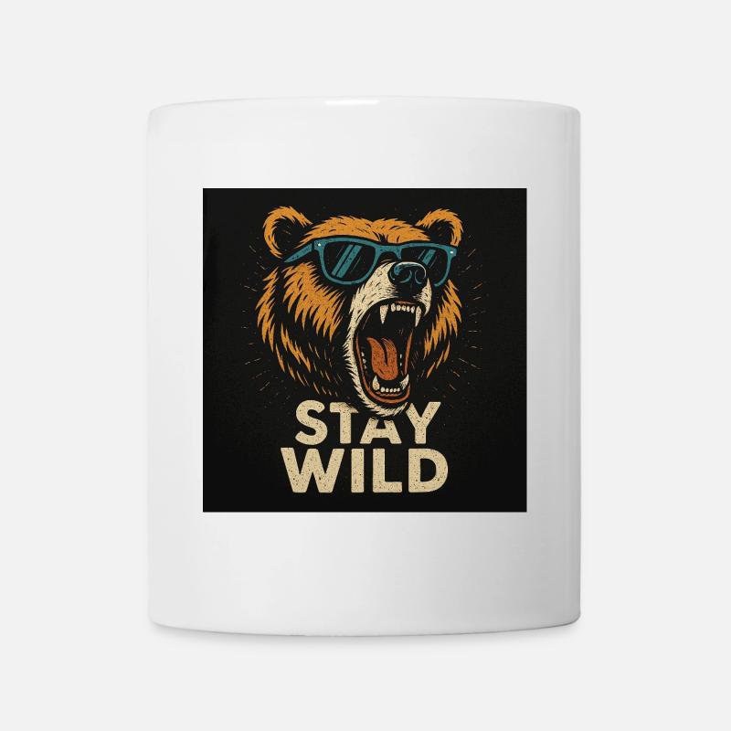 Stay Wild - Tasse - Weiß