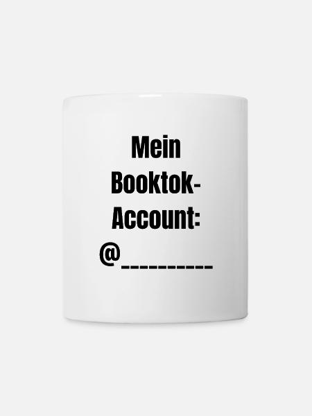 Mein Booktok-Account: - Tasse - Weiß
