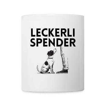 Leckerli-Spender - Tasse - Weiß - Vorne