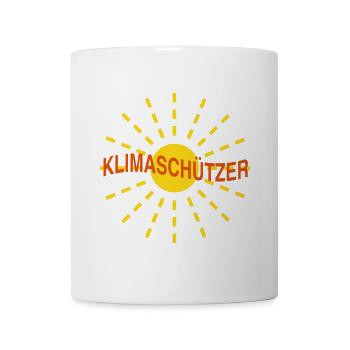 Klimaschützer - Tasse - Weiß - Vorne