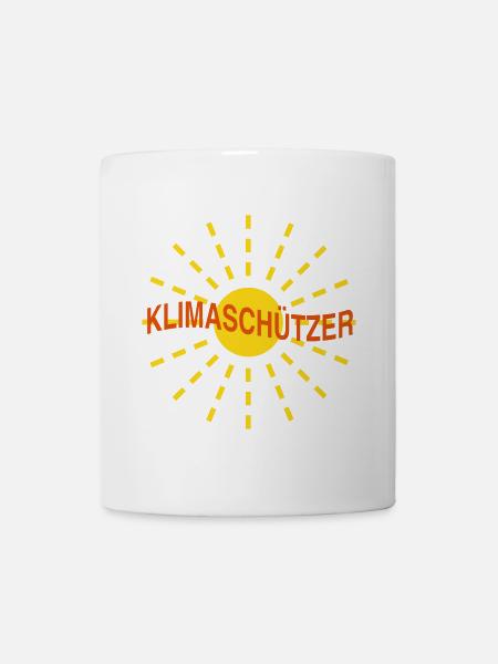 Klimaschützer - Tasse - Weiß