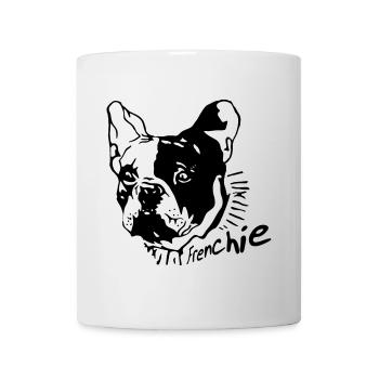 Frenchie - Mug blanc - blanc - Devant