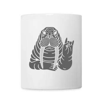 Walross - Tasse - Weiß - Vorne