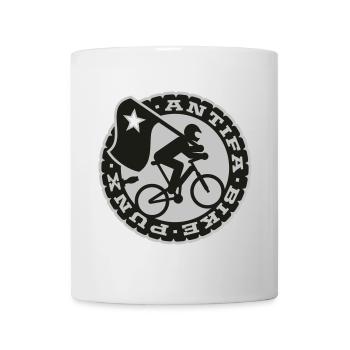 bike punks - Tasse - Weiß - Vorne