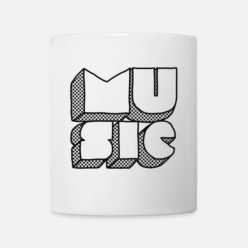 Don't Stop The Music - Mug blanc - blanc