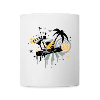 cocktail_bar - Mug blanc - blanc - Devant