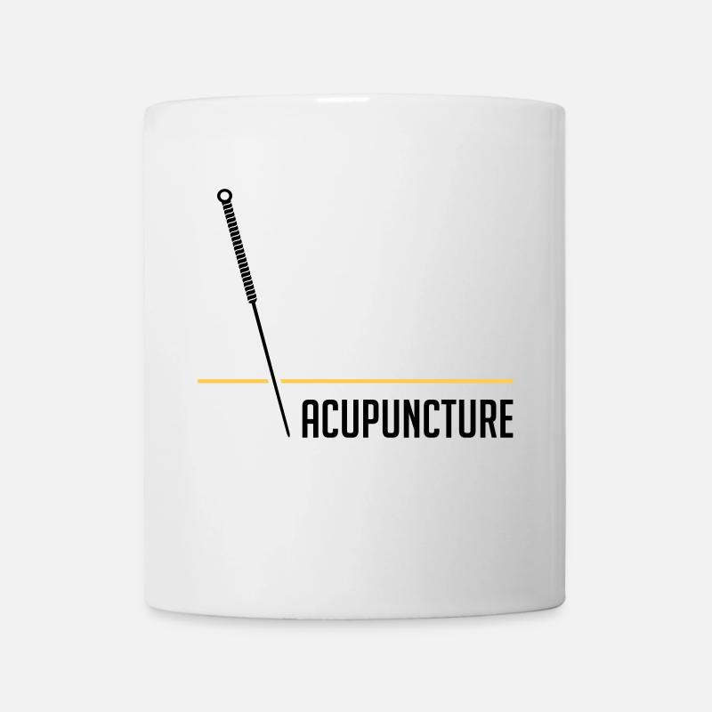 Aiguille penchée - Mug blanc - blanc