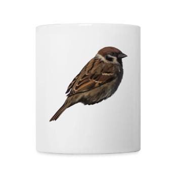 Spatz2 - Tasse - Weiß - Vorne